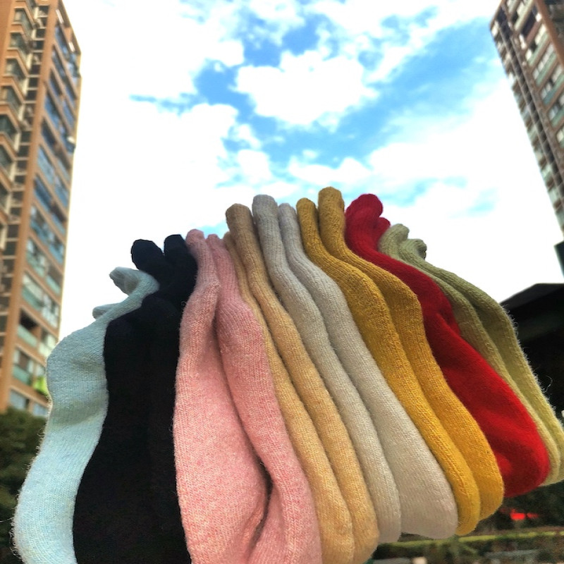 Thick Thermal 1-8 Years warm crew children winter socks 8 Pairs Unisex